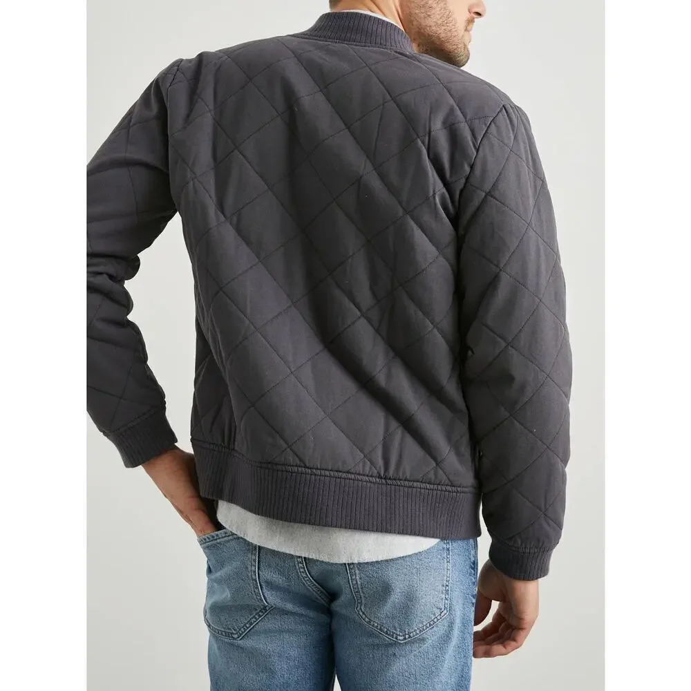 Rails Peninsula Jacket Obsedian Quited Full Zip Pockets Men’s Size Medium